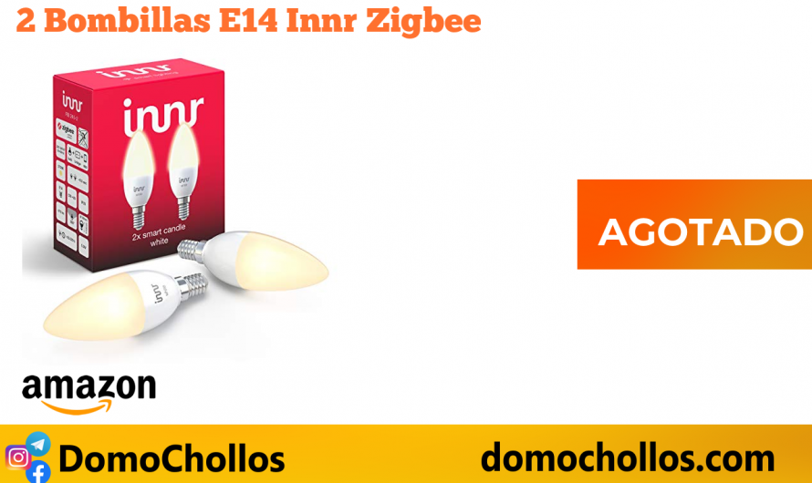 2 Bombillas E14 Innr Zigbee