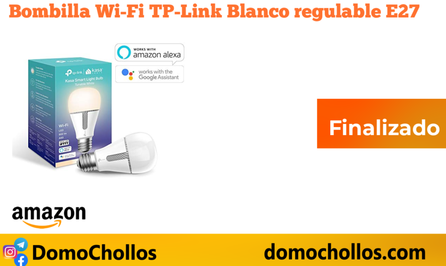 Bombilla Wi-Fi TP-Link Blanco regulable E27