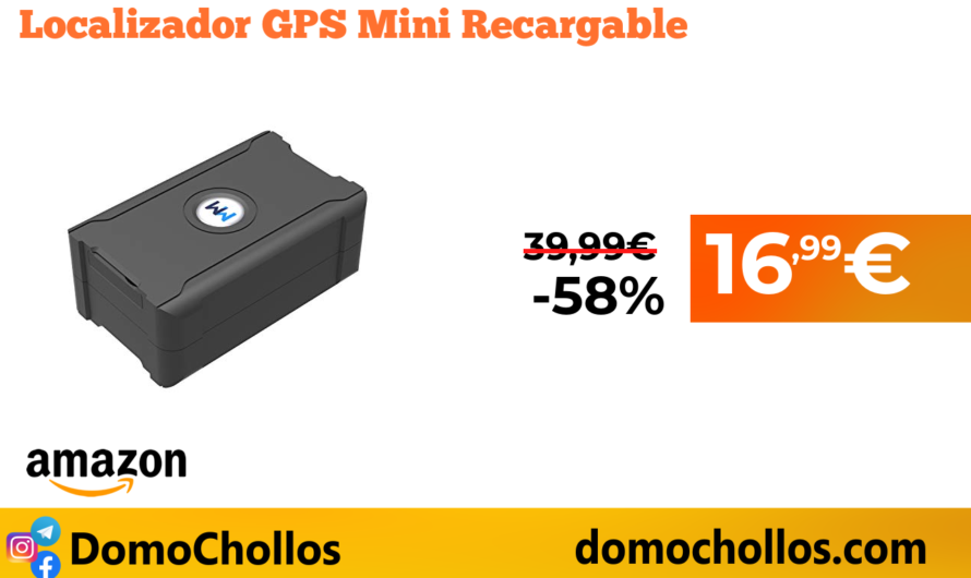 Localizador GPS Mini Recargable