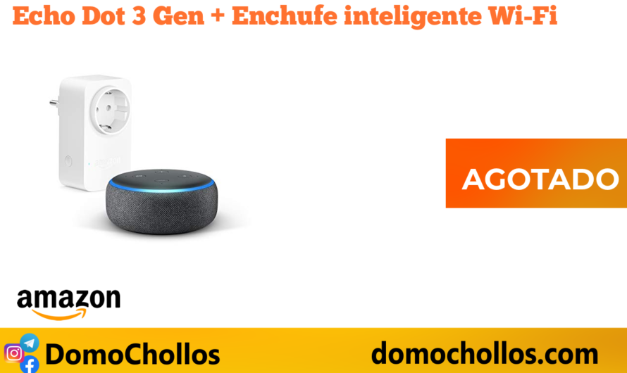 Echo Dot 3ªGen + Enchufe inteligente Wi-Fi