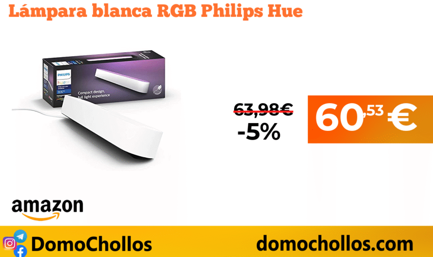 Lámpara blanca RGB Philips Hue