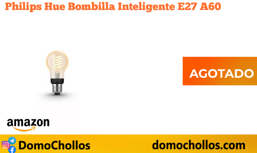 Philips Hue Bombilla Inteligente E27 A60