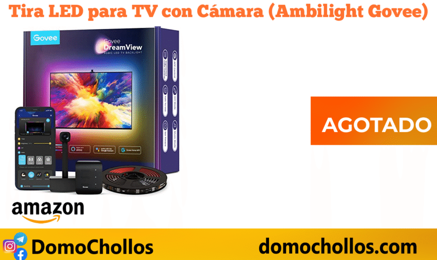 Tira LED para TV con Cámara (Ambilight Govee)