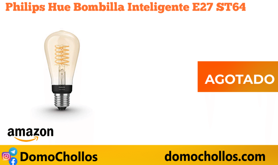 Philips Hue Bombilla Inteligente E27 ST64
