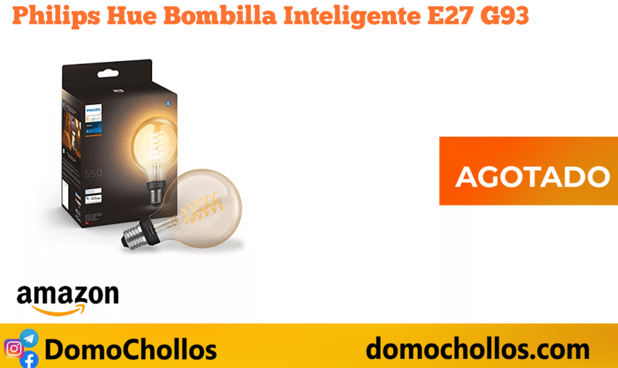 Philips Hue Bombilla Inteligente E27 G93