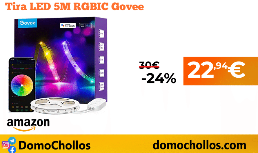 Tira LED 5M RGBIC Govee