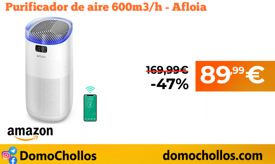 Purificador de aire 600m3/h – Afloia