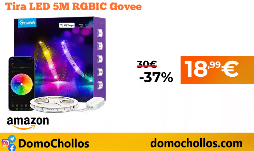 Tira LED 5M RGBIC Govee
