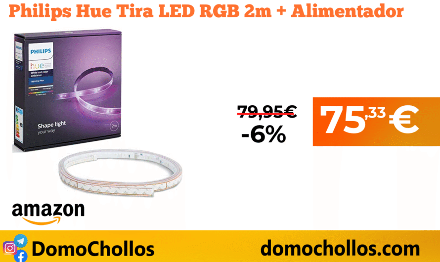 Philips Hue Tira LED RGB 2m + Alimentador