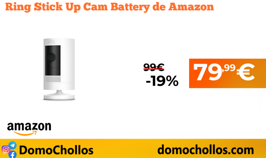 Ring Stick Up Cam Battery de Amazon