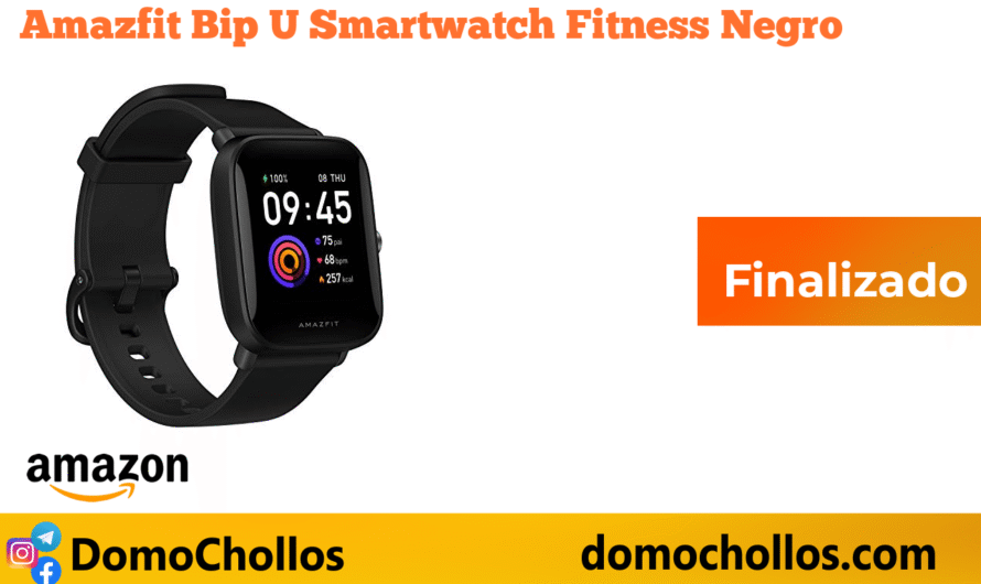 Amazfit Bip U Smartwatch Fitness Negro