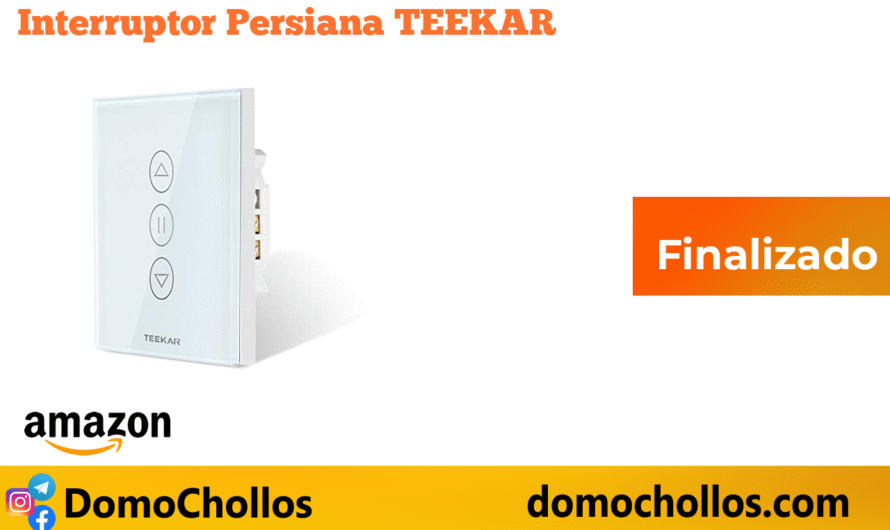 Interruptor Persiana TEEKAR