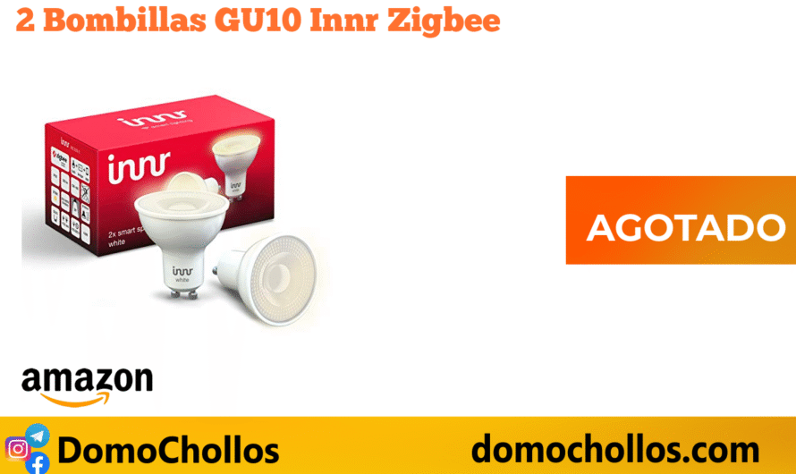 2 Bombillas GU10 Innr Zigbee
