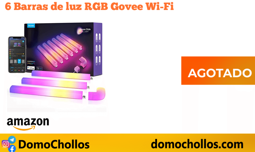 6 Barras de luz RGB Govee Wi-Fi