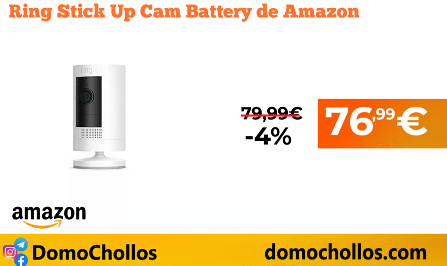 Ring Stick Up Cam Battery de Amazon