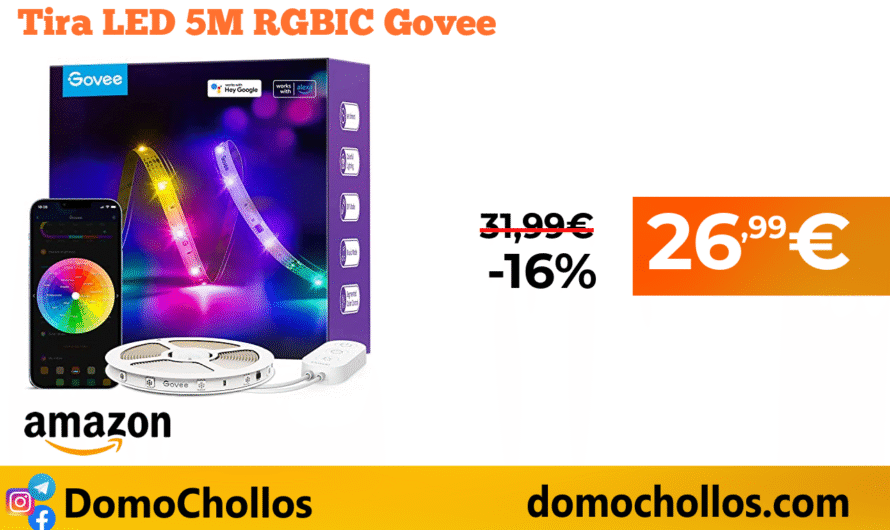 Tira LED 5M RGBIC Govee