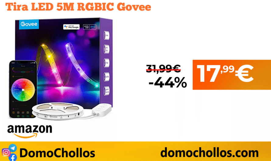 Tira LED 5M RGBIC Govee