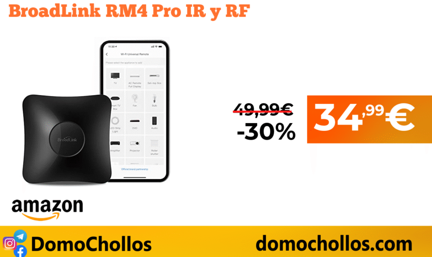 BroadLink RM4 Pro IR y RF