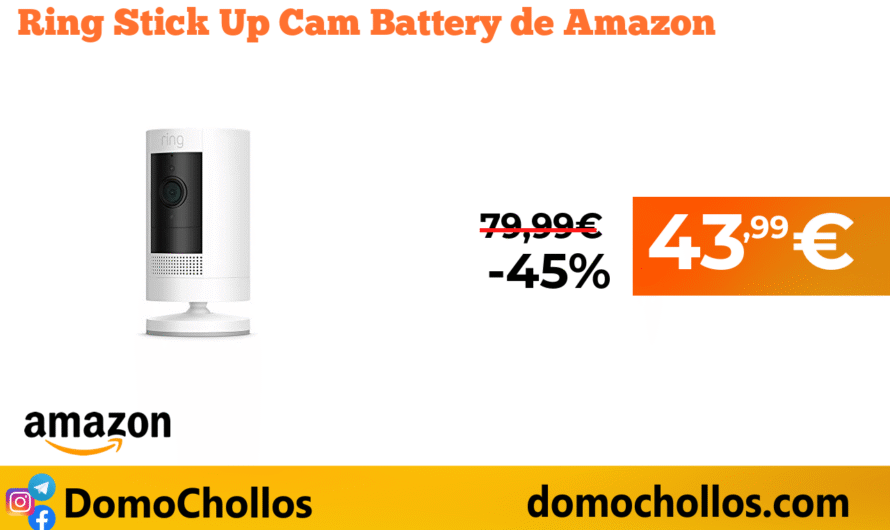 Ring Stick Up Cam Battery de Amazon