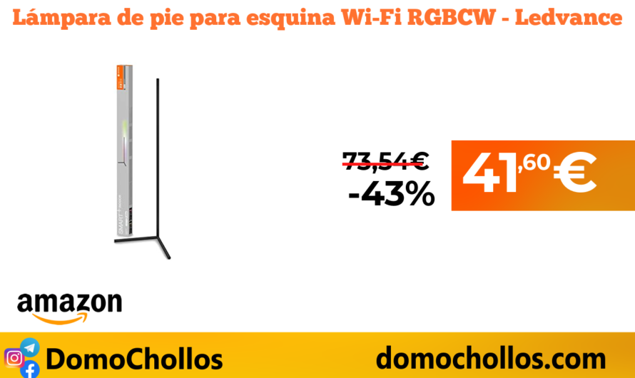 Lámpara de pie para esquina Wi-Fi RGBCW – Ledvance