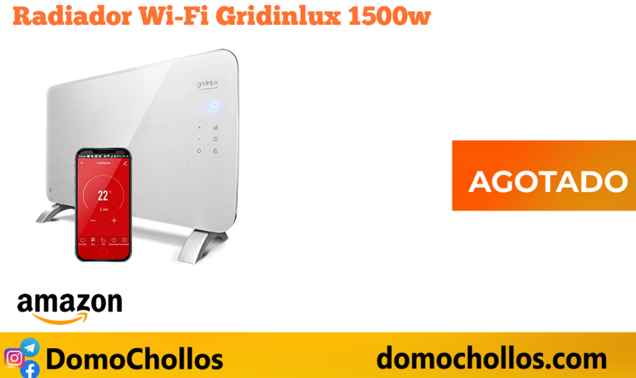 Radiador Wi-Fi Gridinlux 1500w