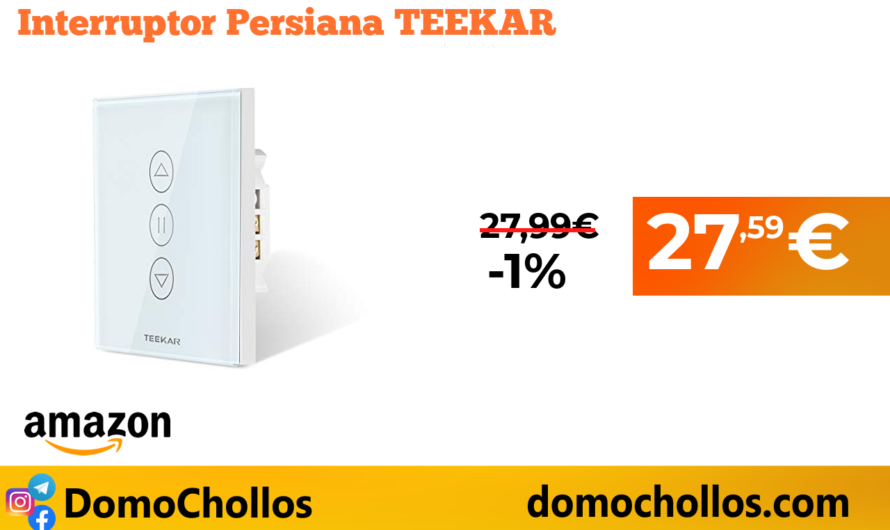 Interruptor Persiana TEEKAR