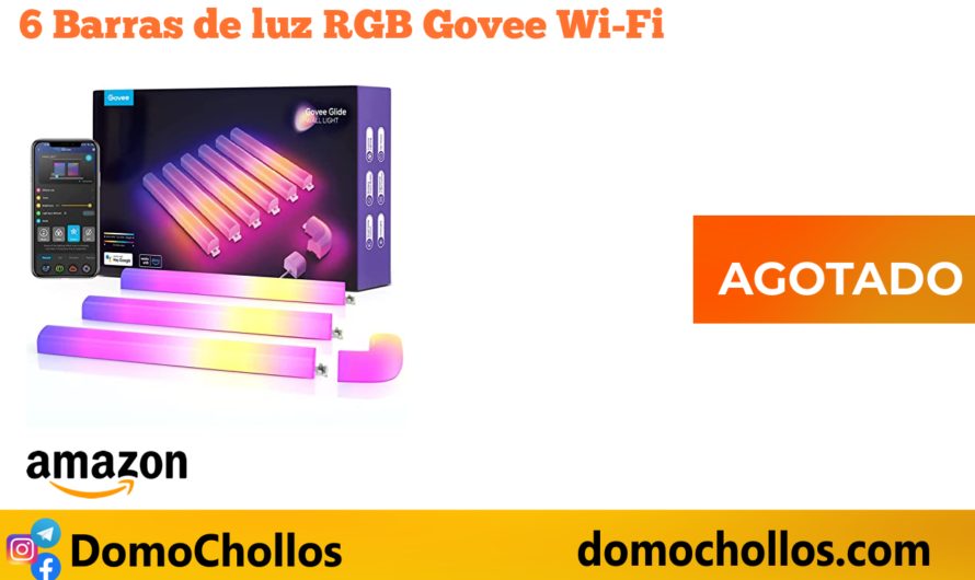 6 Barras de luz RGB Govee Wi-Fi
