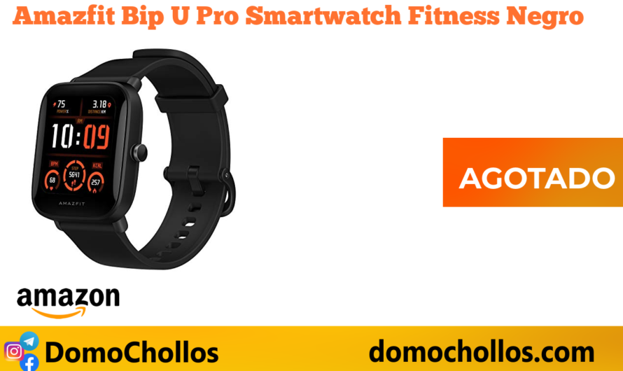 Amazfit Bip U Pro Smartwatch Fitness Negro