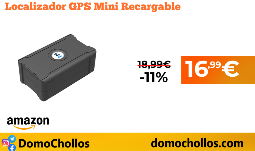 Localizador GPS Mini Recargable