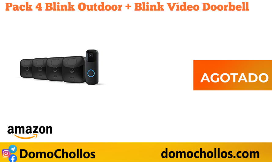 Pack 4 Blink Outdoor + Blink Vídeo Doorbell