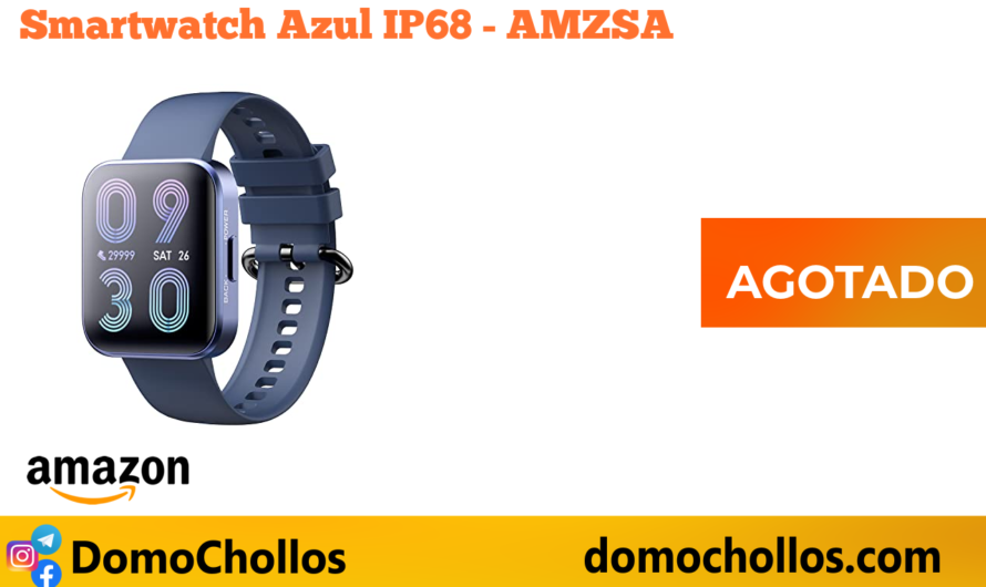 Smartwatch Azul IP68 – AMZSA
