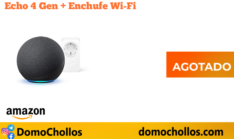 Echo 4ªGen + Enchufe Wi-Fi