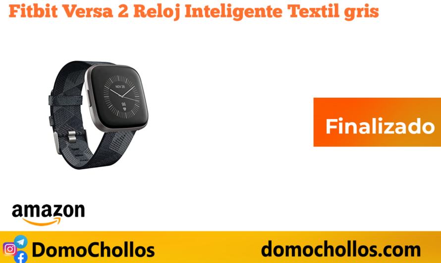 Fitbit Versa 2 Reloj Inteligente Textil gris