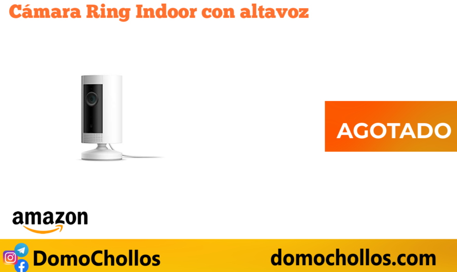 Cámara Ring Indoor con altavoz