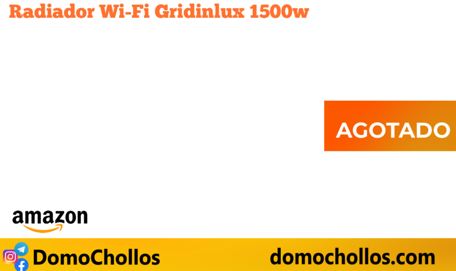 Radiador Wi-Fi Gridinlux 1500w