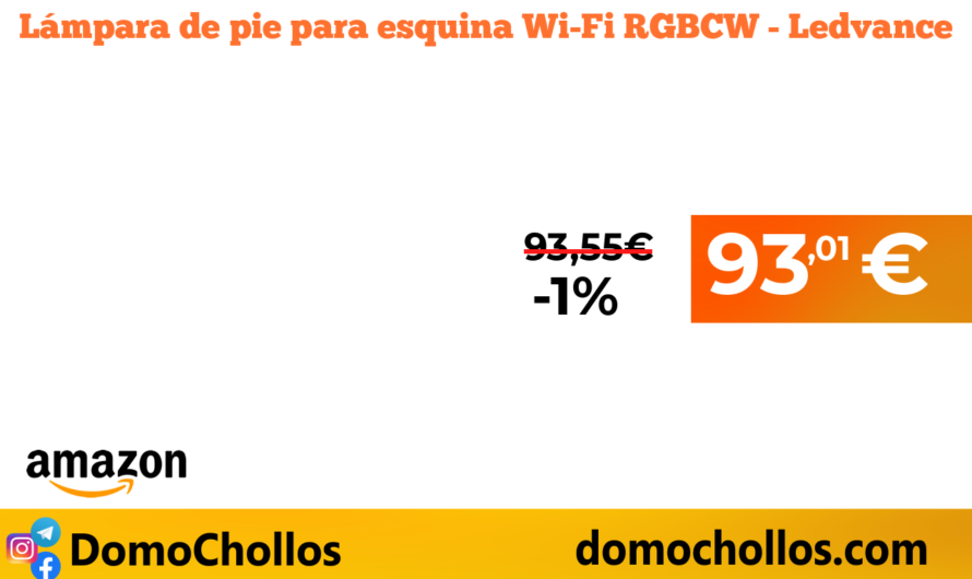 Lámpara de pie para esquina Wi-Fi RGBCW – Ledvance