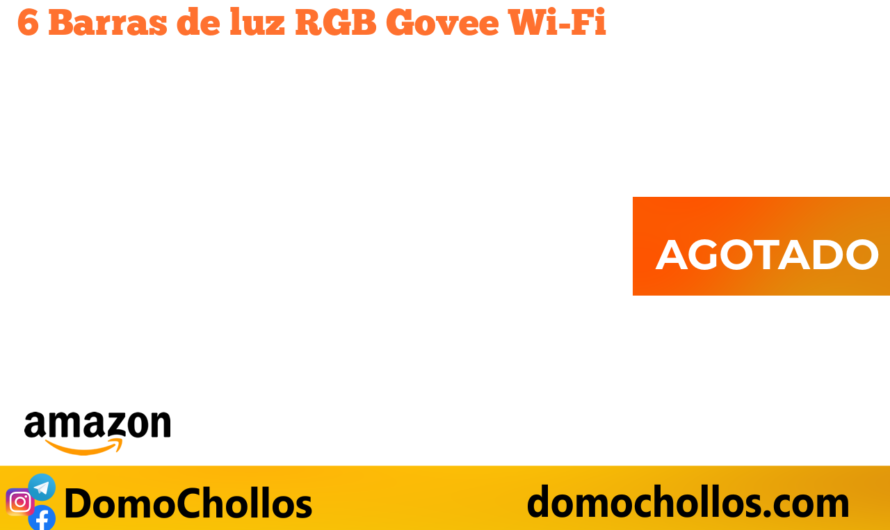 6 Barras de luz RGB Govee Wi-Fi