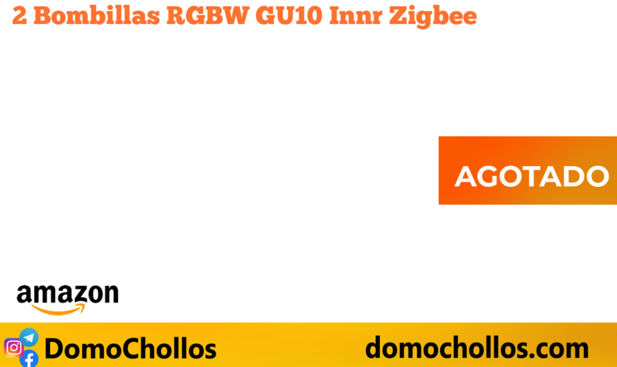 2 Bombillas RGBW GU10 Innr Zigbee