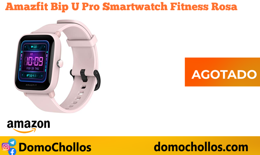 Amazfit Bip U Pro Smartwatch Fitness Rosa
