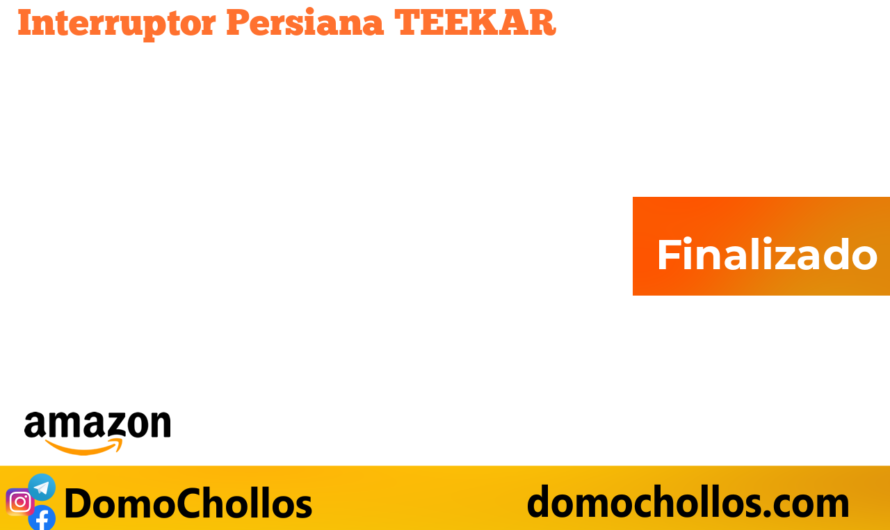 Interruptor Persiana TEEKAR