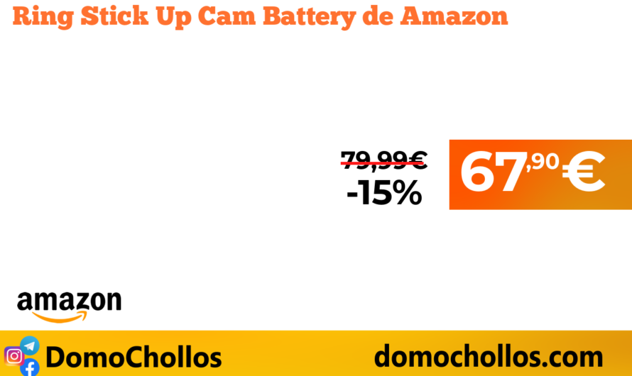 Ring Stick Up Cam Battery de Amazon